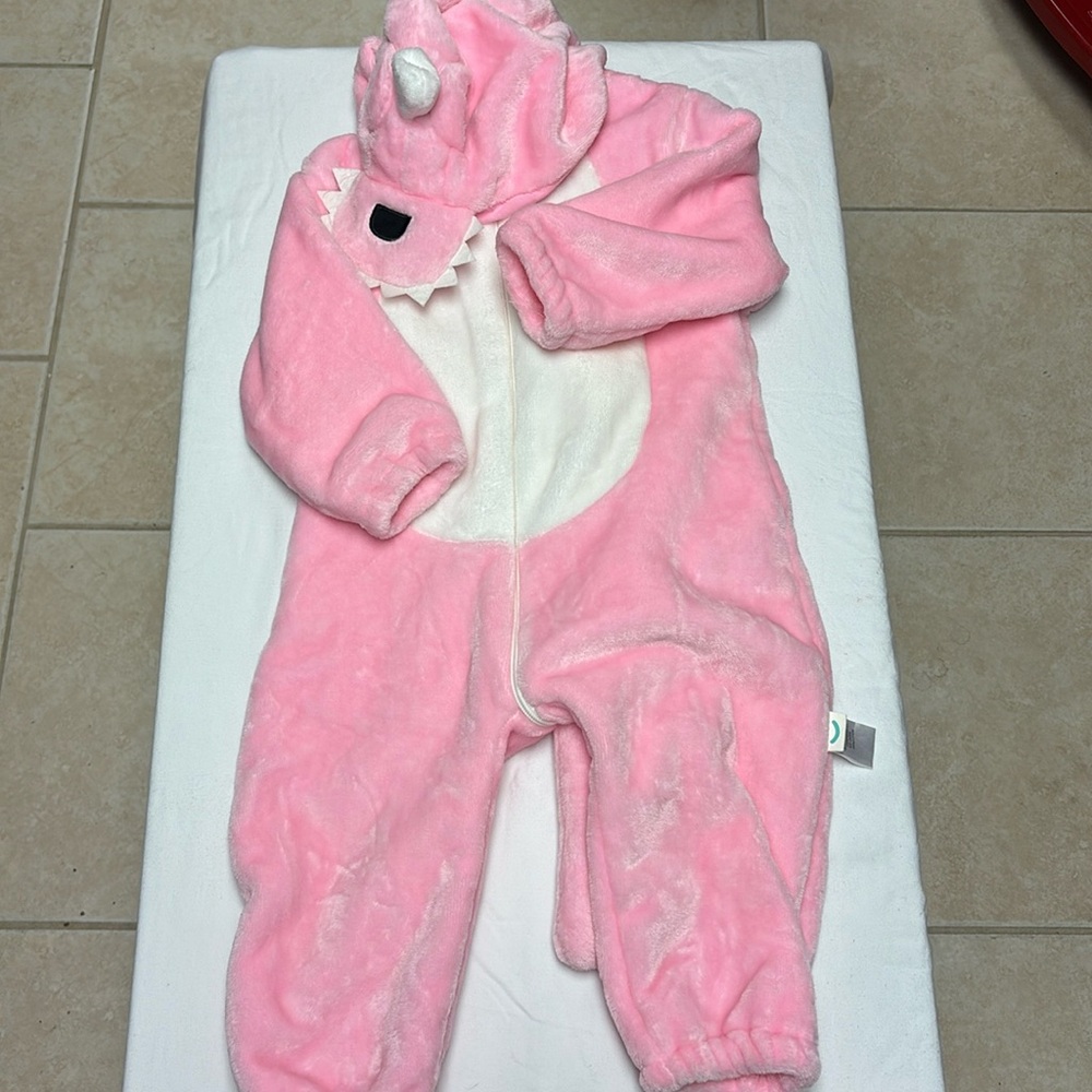 Pink dinosaur Halloween costume